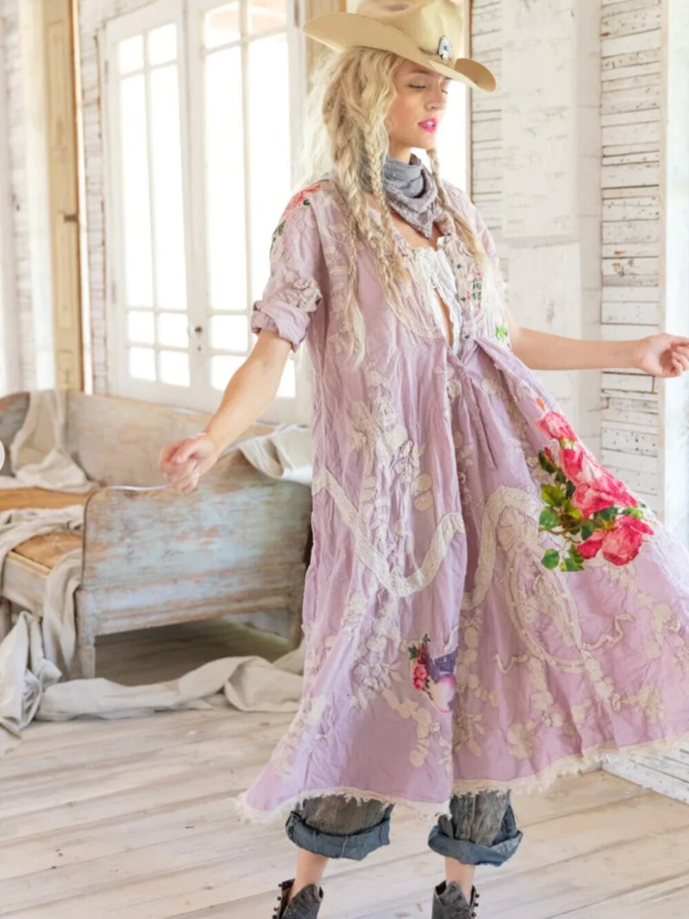Magnolia Pearl Roan Irish Embroidery Dress - Sold out - Rare